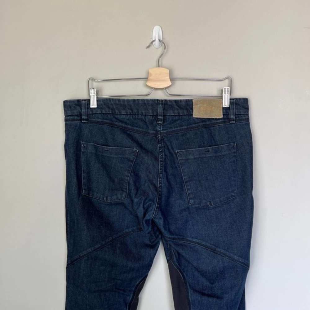 Gunex for Brunello Cuccinelli Equestrian Style Riding Skinny Jeans Size 12 - Picture 4 of 13